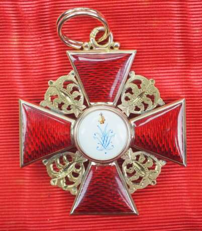 Russland: Orden der heiligen Anna, 2. Modell (1810-1917), 1. Klasse Set. - Foto 8