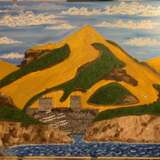 Gemälde „Winston Churchills Paradies“, Leinwand auf dem Hilfsrahmen, Ölfarbe, Surrealismus, 2020 - Foto 1