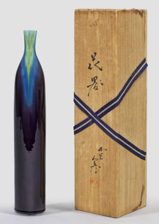 Kutani-Flaschenvase von Tokuda Yasokichi - photo 1