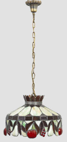 Jugendstil-Deckenlampe im Tiffany-Stil - фото 1