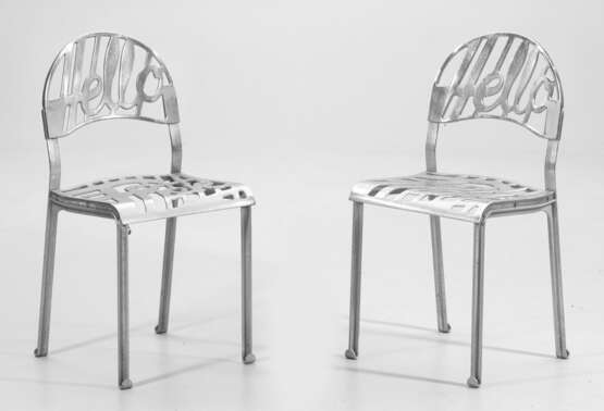 Paar Design-Stühle "Hello There" von Jeremy Harvey - photo 1