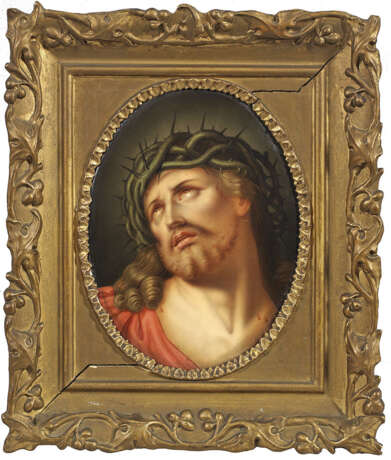 Porzellangemälde "Ecce Homo" nach Guido Reni - фото 1