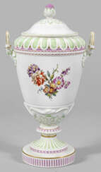 Weimar-Vase mit Blumendekor