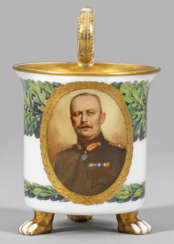 Große Porträttasse mit General Erich Ludendorff