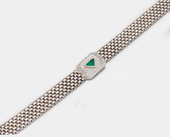 Elegantes Smaragd-Armband - photo 1