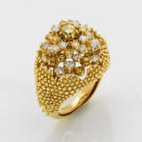 Extravaganter Natural Fancy-Diamantring - photo 1