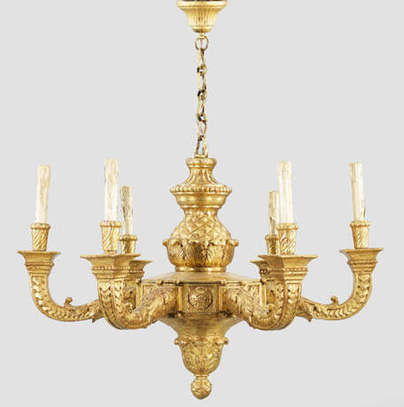Große Louis XVI-Deckenlampe - photo 1