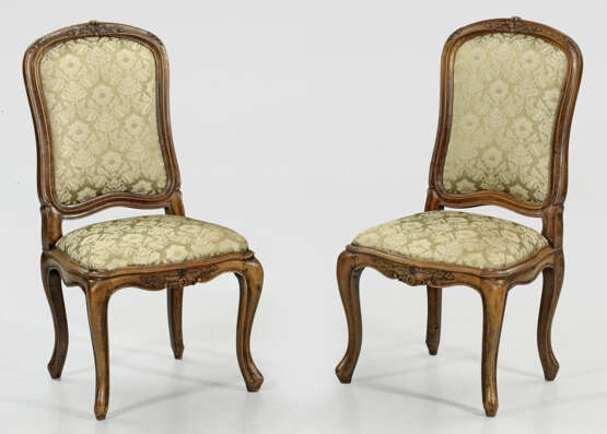 Paar Louis XV-Stühle - фото 1