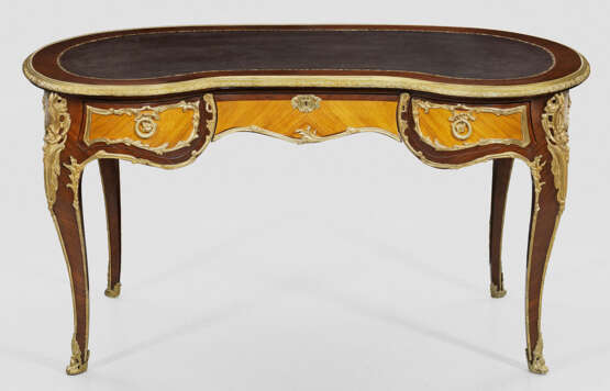 Bureau plat im Louis XV-Stil - Foto 1