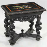 Kleiner Barock-Tisch mit feiner Pietra Dura-Platte - photo 1