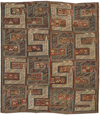 Äußerst seltener antiker Sileh-Drachenteppich - фото 1