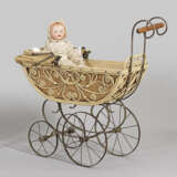 Baby-Gloria von Armand Marseille mit Puppenwagen - фото 1