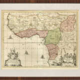 Karte von Westafrika "Nigritarium Regnum" Originaltitel - Foto 1