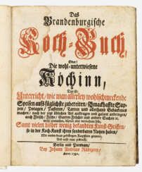Das Brandenburgische Koch-Buch