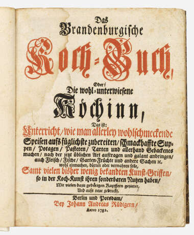 Das Brandenburgische Koch-Buch - photo 1