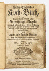 Marcus Loofft: "Nieder-Sächsisches Koch-Buch".