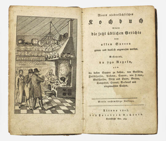 Neues niedersächsisches Kochbuch (...). Originaltitel - Foto 1