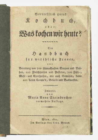 Maria Anna Steinbrecher: "Vortrefflich gutes Buch, oder: - photo 1