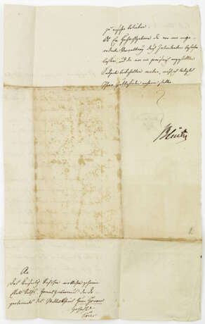 Historisch bedeutender Brief des Generalfeldmarschalls - photo 1