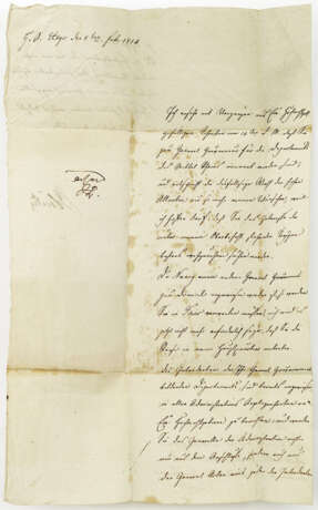 Historisch bedeutender Brief des Generalfeldmarschalls - фото 2