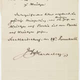 Brief eines Grafen Hardenberg auf Schloss Neuhardenberg - фото 1