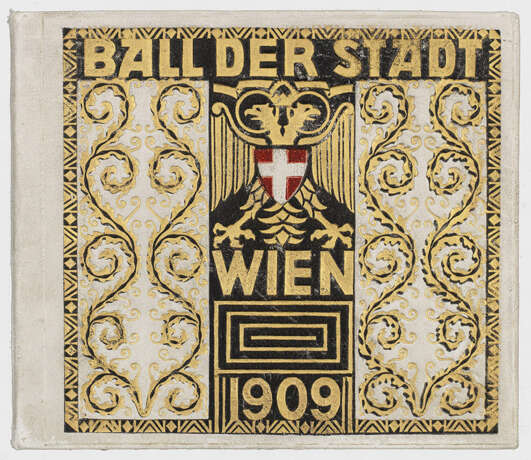 Remigius Geyling: "Ball der Stadt Wien 1909". Originaltitel - Foto 1