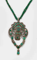 Orientalisches Smaragd-Diamantcollier