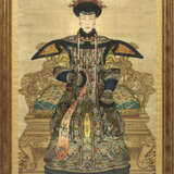 Paar große Porträts des chinesischen Kaiserpaares - фото 2
