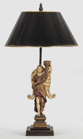 Tischlampe mit Engelfigur - Foto 1