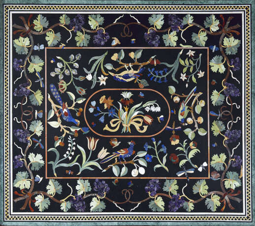 Große Pietra Dura-Tischplatte - фото 1