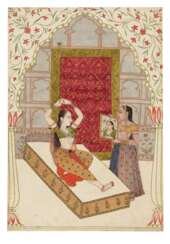 AN ILLUSTRATION TO A RAGAMALA SERIES: BILAVAL RAGINI 