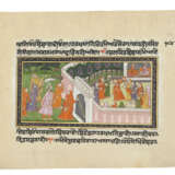 TWO ILLUSTRATED FOLIOS FROM A SIKH MANUSCRIPT - фото 4