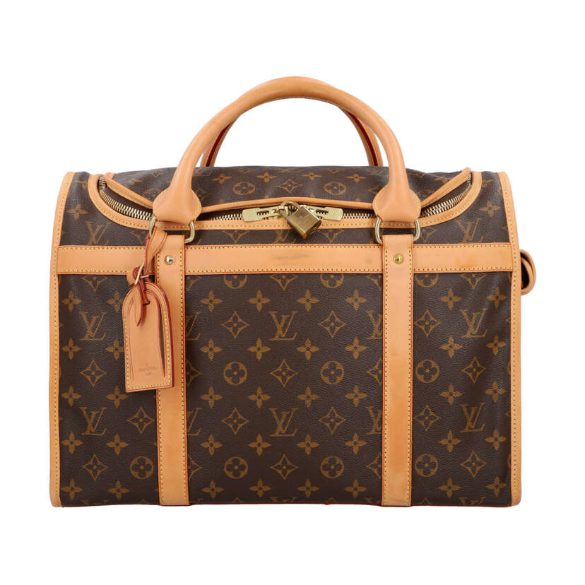 LOUIS VUITTON dog bag HUNDETRAGETASCHE 40, collection: 2010, current new  price: 2.030, - €. — Discover Rare and Captivating Sold Pieces, Find Your  Collectibles