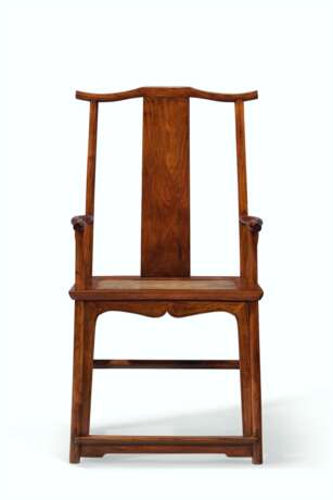 A HUANGHUALI 'OFFICIAL'S HAT' ARMCHAIR, SICHUTOUGUANMAOYI - photo 2