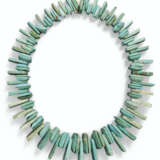 A STRING OF TURQUOISE BEADS - photo 1