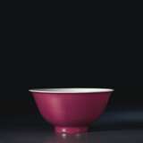 A SMALL ANHUA-DECORATED RUBY-ENAMELED BOWL - photo 1