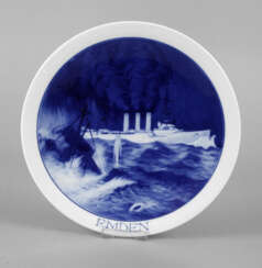 Meissen Commemorative Plate Imperial Navy