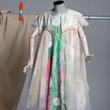 GRAYSON PERRY'S FLOWER-PRINT POLYCHROME AND TULLE 'PARTY DRESS' WORN BY ALTER-EGO CLAIRE - photo 1