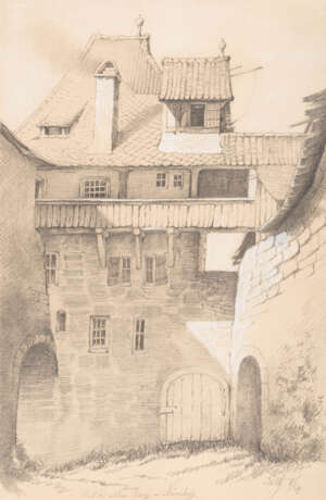 Feodor (Theodor) Dietz. 'Auf Der Alten Burg In Nürnberg' - фото 1