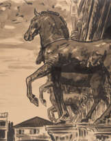 Die Bronzepferde Von S. Marco, Venedig