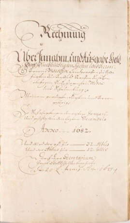 Rechnungsbuch Des Landgrafen Zu Hessen Zum Jahr 1682 - фото 3