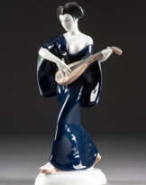 Japanerin Mit Mandoline