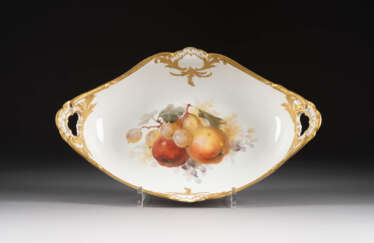 Schale Mit Obstmalerei