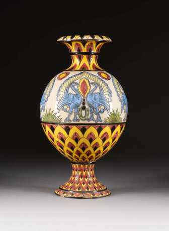 Vase Mit Pfauen - Foto 1