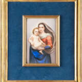 Porzellanbildplatte 'Die Sixtinische Madonna' - Foto 2