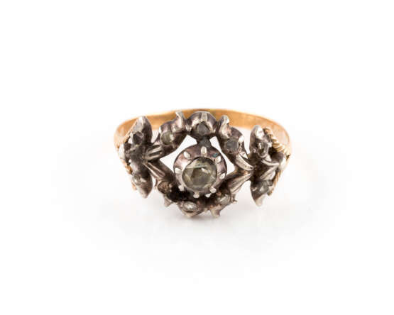 Historischer Diamant-Ring - Foto 1