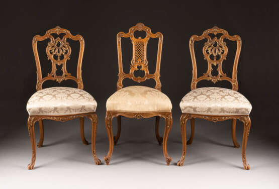 Damen-Schreibtisch Mit Drei Stühlen - Foto 1