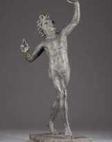 Grosse Figur Des Tanzenden Fauns (Nach Antikem Original Aus Pompeji)
