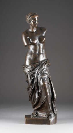 Französischer Bildplastiker. Grosse Figur Der Venus Von Milo - Foto 1