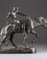 Herrenakt Auf Einem Pferd